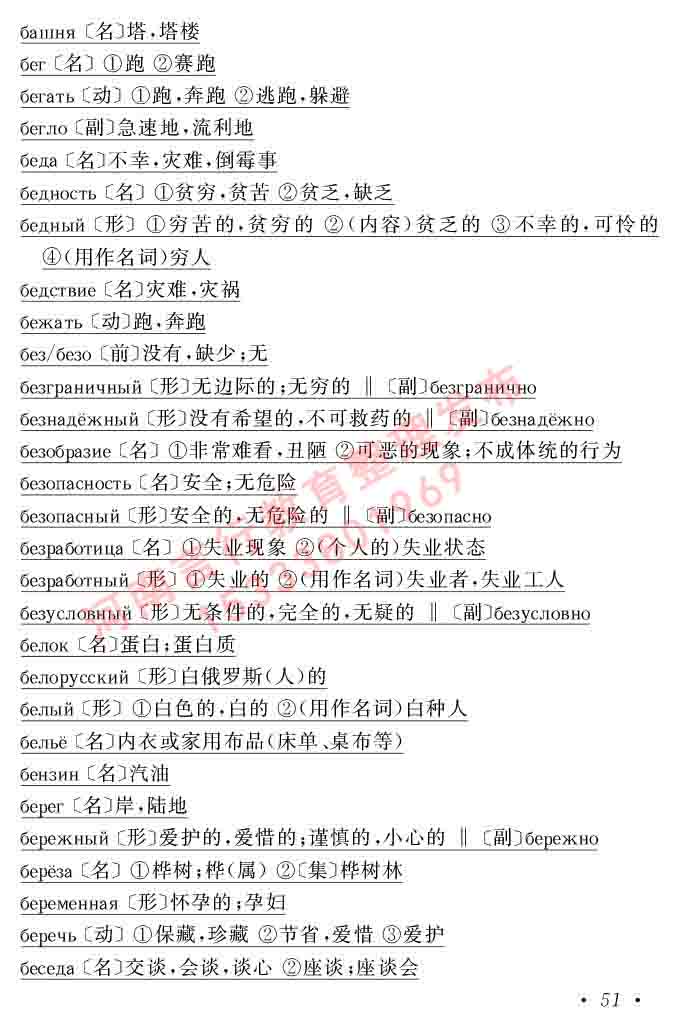 同等学力人员申请硕士研究生学位证俄语水平全国统一考试复习大纲（第七次修订版本）及模拟试卷含标准答案-55.jpg