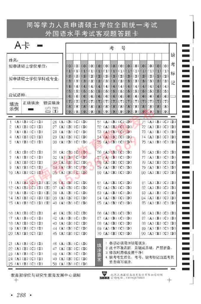 同等学力人员申请硕士研究生学位证俄语水平全国统一考试复习大纲（第七次修订版本）及模拟试卷含标准答案-292.jpg