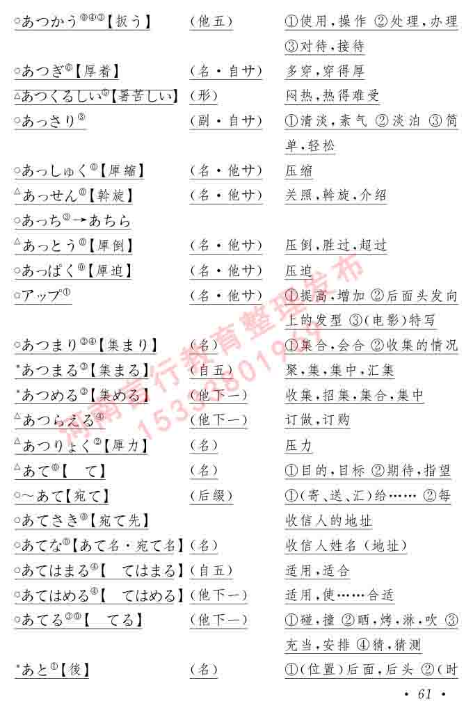  同等学力人员申请硕士在职研究生学位证日语水平全国统一考试复习大纲（第六版）及模拟真题试卷含标准答案-65.jpg