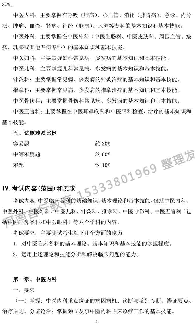 同等学力人员申请中医硕士专业学位学科综合水平考试大纲-5.jpg