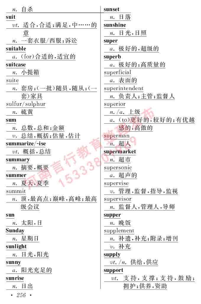 在职研究生同等学力人员申请硕士学位证英语水平全国统一考试复习大纲（第六次修订版）及模拟真题试卷含标准答案-260.jpg