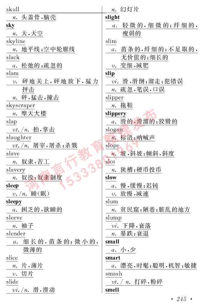 在职研究生同等学力人员申请硕士学位证英语水平全国统一考试复习大纲（第六次修订版）及模拟真题试卷含标准答案-249.jpg