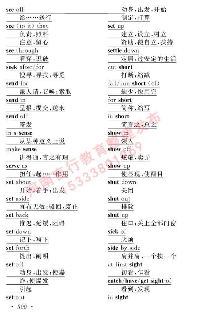 在职研究生同等学力人员申请硕士学位证英语水平全国统一考试复习大纲（第六次修订版）及模拟真题试卷含标准答案-304.jpg