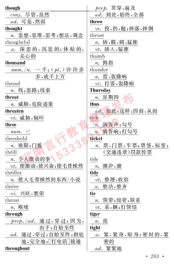在职研究生同等学力人员申请硕士学位证英语水平全国统一考试复习大纲（第六次修订版）及模拟真题试卷含标准答案-267.jpg