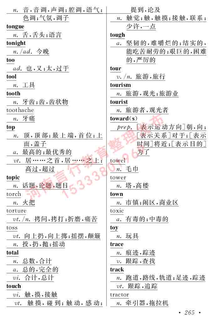 在职研究生同等学力人员申请硕士学位证英语水平全国统一考试复习大纲（第六次修订版）及模拟真题试卷含标准答案-269.jpg