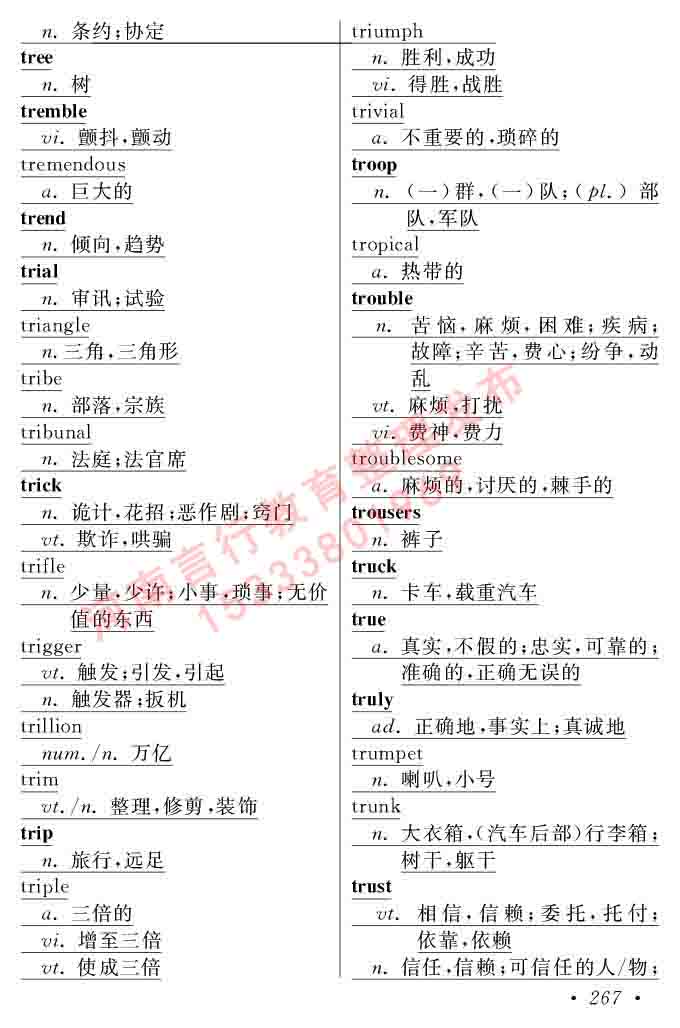 在职研究生同等学力人员申请硕士学位证英语水平全国统一考试复习大纲（第六次修订版）及模拟真题试卷含标准答案-271.jpg