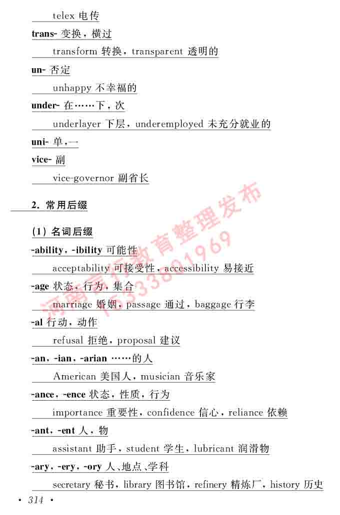 在职研究生同等学力人员申请硕士学位证英语水平全国统一考试复习大纲（第六次修订版）及模拟真题试卷含标准答案-318.jpg